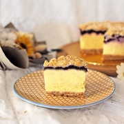 Crumble Blueberry Cheese Cake