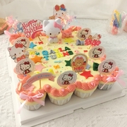 Melody / Hello Kitty Pullaway Cupcakes (16pcs)