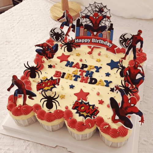 Spiderman Pullaway Cupcakes (16pcs) Spiderman Pullaway Cupcakes (16pcs)